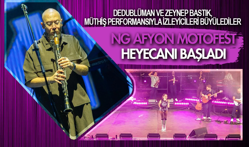 NG Afyon Motofest heyecanı başladı